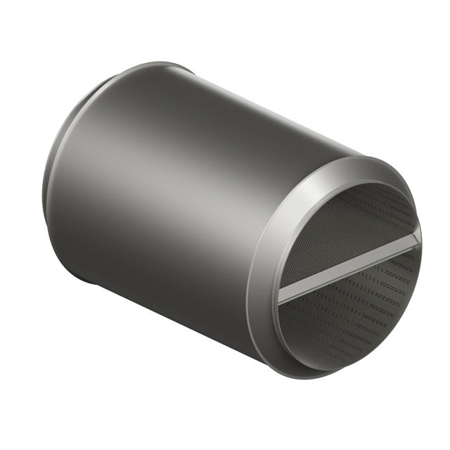 Pipe Silencer with Baffle