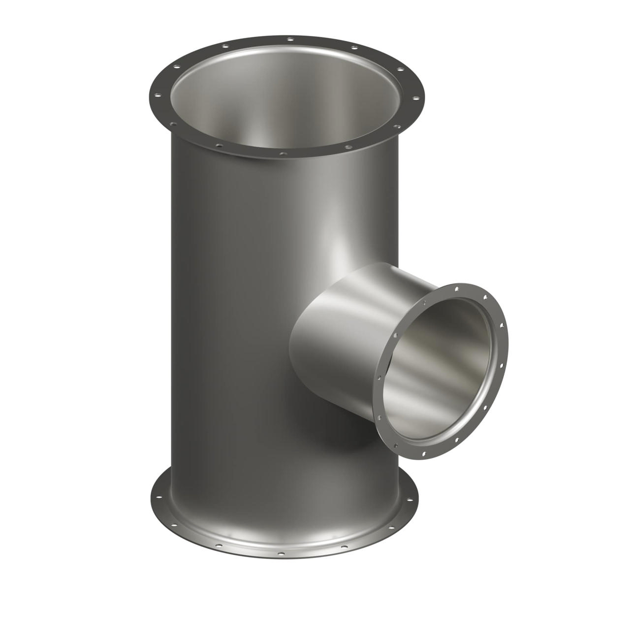 Tee Piece with Flanges