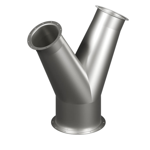 30° Trouser Piece with Flanges